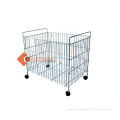 Small Warehouse Wire Container Storage Cages With Castor Ios Ce Sgs